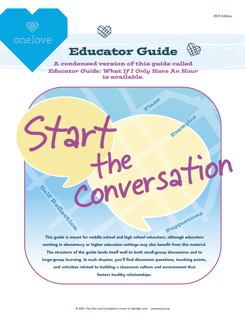 Educator guide. Start the Conversation!